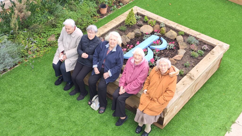 Lady Residents During The Gardening Club
