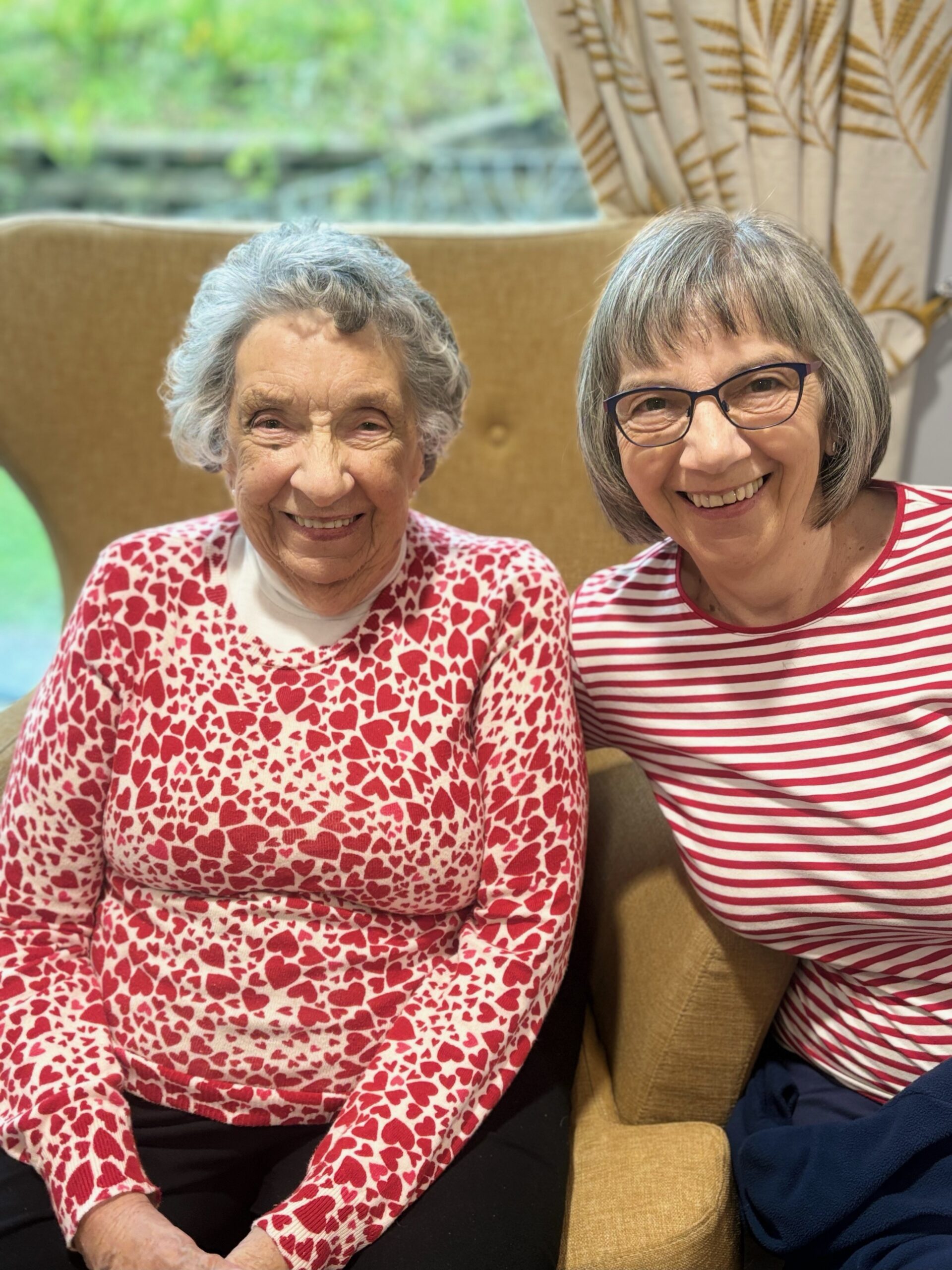 Residents pamper session